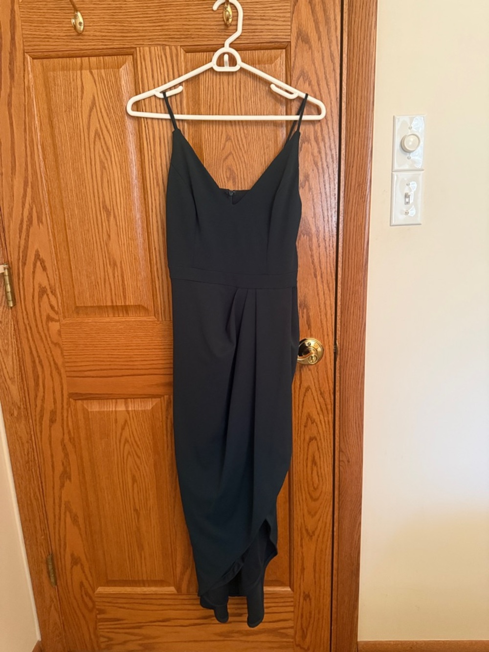 BHLDN Caron Dress, size 0, emerald green